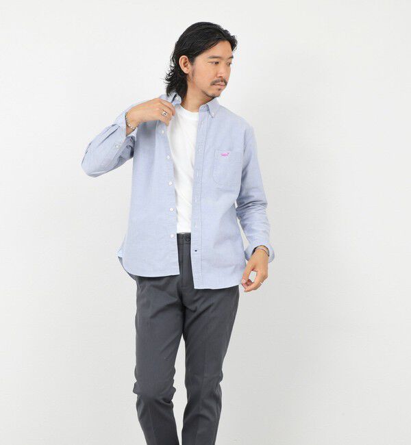 NOLLEY'S goodman「【BECシリーズ】TRADITIONAL OX クジラBD ボタンダウンシャツ 26AW」|シャツ・ブラウス|