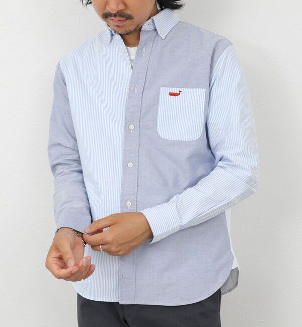 NOLLEY'S goodman「【BECシリーズ】TRADITIONAL OX クジラBD ボタンダウンシャツ 26AW」|シャツ・ブラウス|