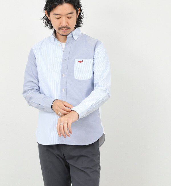 NOLLEY'S goodman「【BECシリーズ】TRADITIONAL OX クジラBD ボタンダウンシャツ 26AW」|シャツ・ブラウス|