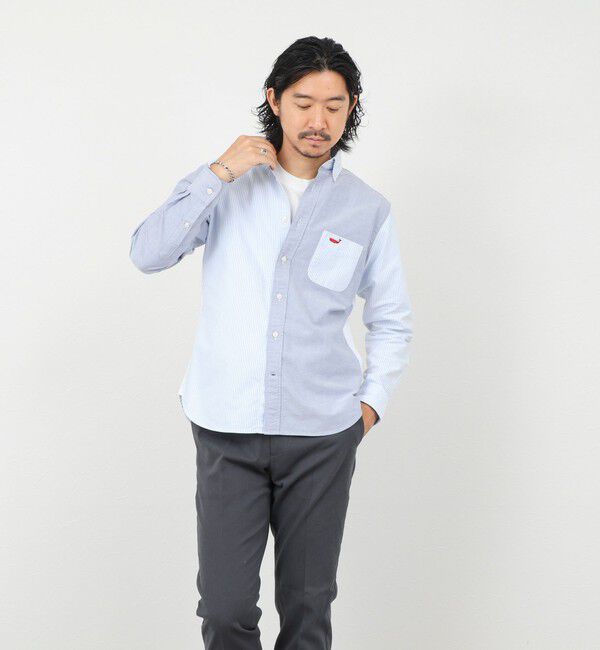 NOLLEY'S goodman「【BECシリーズ】TRADITIONAL OX クジラBD ボタンダウンシャツ 26AW」|シャツ・ブラウス|