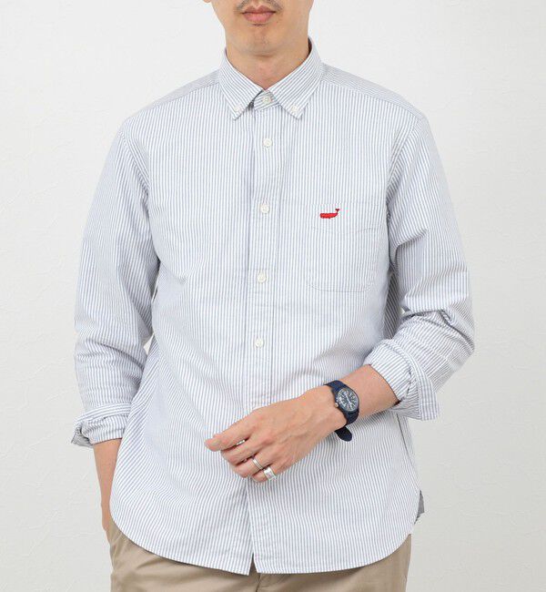 NOLLEY'S goodman「【BECシリーズ】TRADITIONAL OX クジラBD ボタンダウンシャツ 26AW」|シャツ・ブラウス|