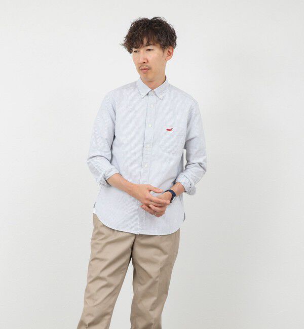 NOLLEY'S goodman「【BECシリーズ】TRADITIONAL OX クジラBD ボタンダウンシャツ 26AW」|シャツ・ブラウス|