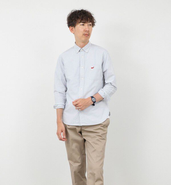 NOLLEY'S goodman「【BECシリーズ】TRADITIONAL OX クジラBD ボタンダウンシャツ 26AW」|シャツ・ブラウス|
