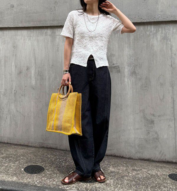 fredy emue「ぽこぽこ2WAYスリットプルオーバー」|Tシャツ・カットソー|