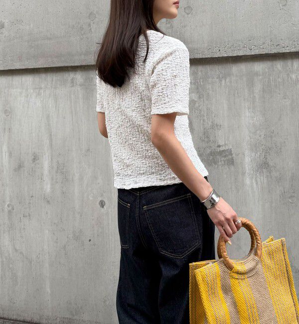 fredy emue「ぽこぽこ2WAYスリットプルオーバー」|Tシャツ・カットソー|