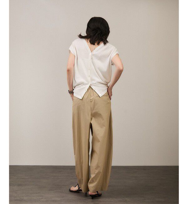 SALON adam et rope'「リネンニットベスト2WAYカーディガン［ドライタッチ・洗える］」|カーディガン|