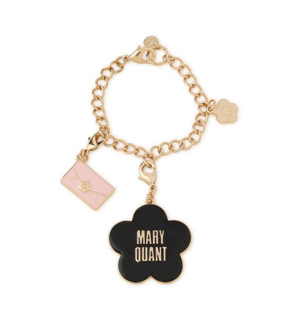 VIS「【MARY QUANT&times;VIS】デイジーアソートチャーム」|チャーム・キーホルダー|ブラック系(02)