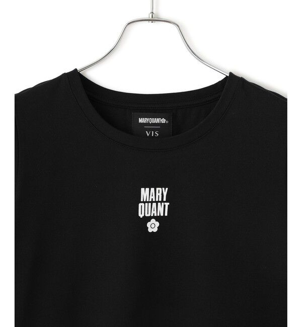 VIS「【MARY QUANT&times;VIS】コンパクトTシャツ」|Tシャツ・カットソー|