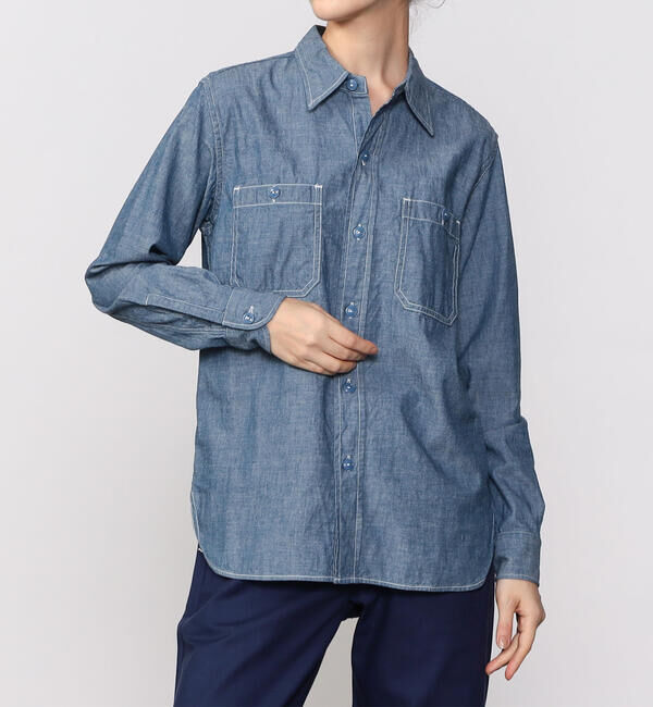 LABOUR AND WAIT「LABOUR AND WAIT | WORK SHIRT WOMEN」|シャツ・ブラウス|DENIM