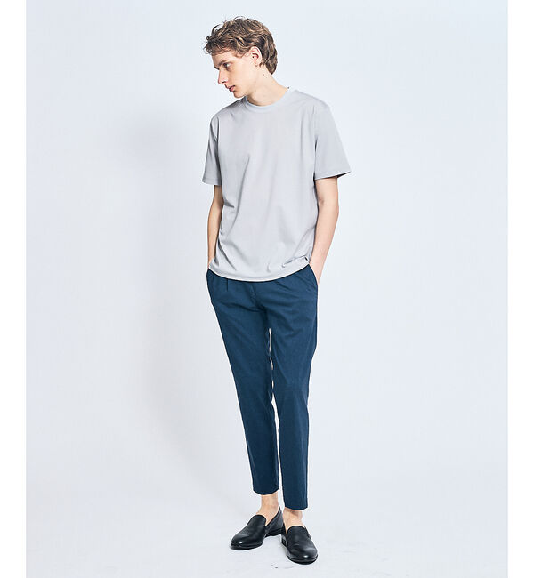 ABAHOUSE「【接触冷感/WEB限定】フリーザーTシャツ /アイスピケ ストレッチ」|Tシャツ・カットソー|