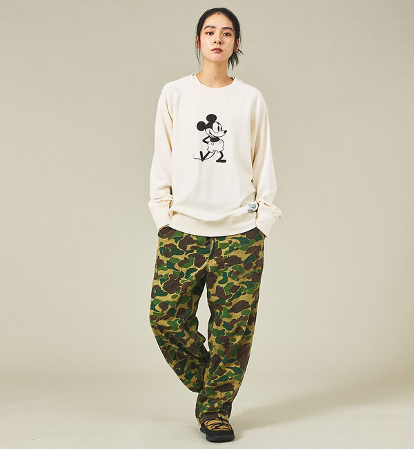 ABAHOUSE「【MICKEY &times; DISCUS ATHLETIC / ミッキー &times; ディスカス」|スウェット・ジャージ|
