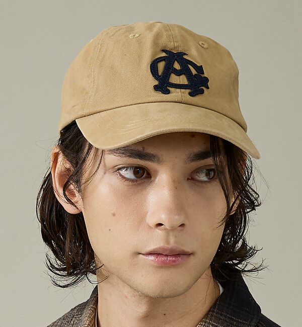 ABAHOUSE「Chicago American Giants COTTON BALL CAP」|その他|ベージュ