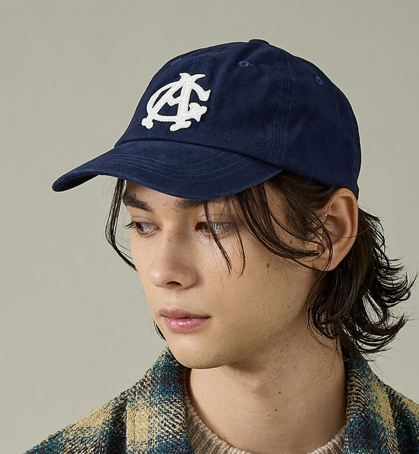 ABAHOUSE「Chicago American Giants COTTON BALL CAP」|その他|ネイビー