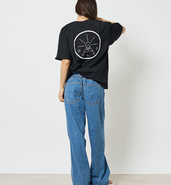 ABAHOUSE「【POLeR/ポーラー】バックプリント グラフィック Tシャツ / 0261MC」|Tシャツ・カットソー|