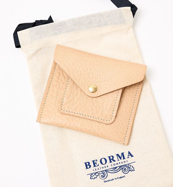 ABAHOUSE「【BEORMA/ベオーマ】ミニポーチ型ウォレット / 財布 S0092」|財布|ベージュ系その他1