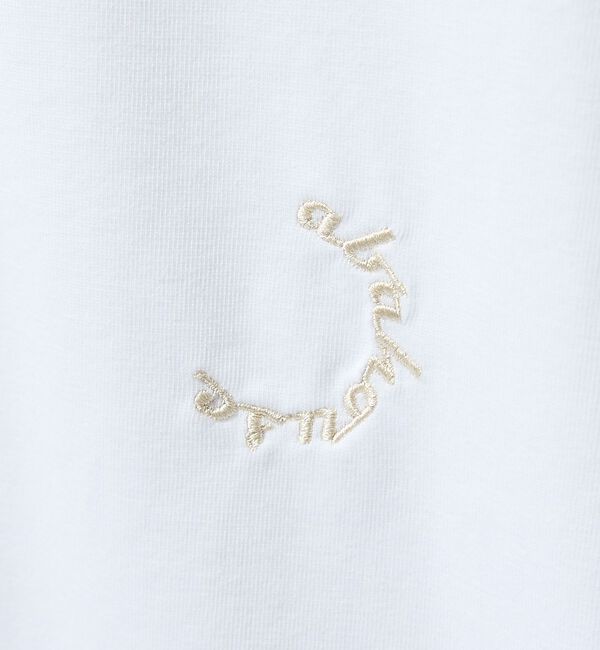 ABAHOUSE「サークルロゴ ワンポイント 刺繍Tシャツ」|Tシャツ・カットソー|