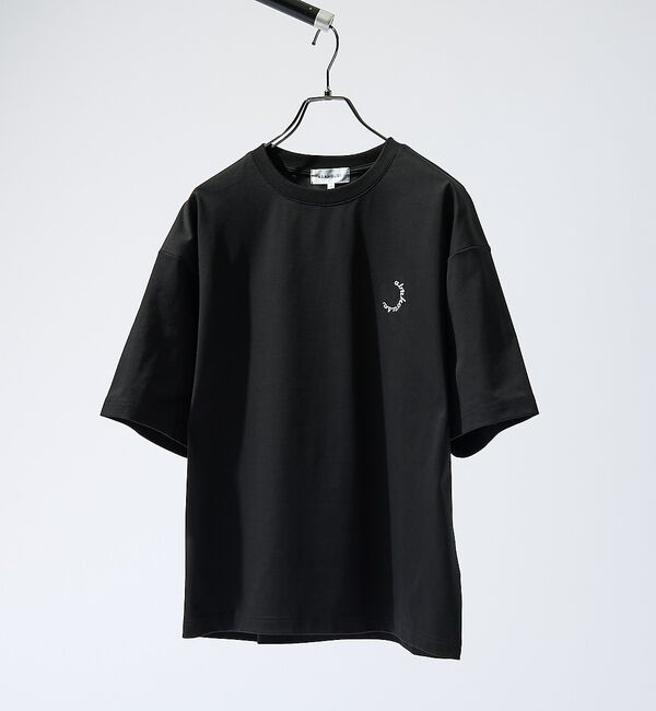ABAHOUSE「サークルロゴ ワンポイント 刺繍Tシャツ」|Tシャツ・カットソー|