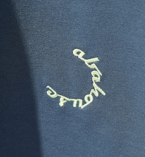ABAHOUSE「サークルロゴ ワンポイント 刺繍Tシャツ」|Tシャツ・カットソー|