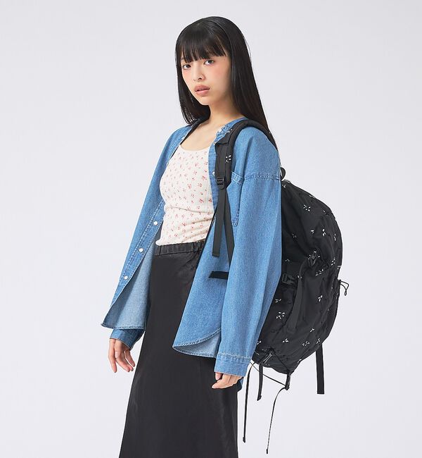 Rouge vif「【SOMETHING/サムシング】BIG DENIM SHIRT/デニムシャツ/」|シャツ・ブラウス|