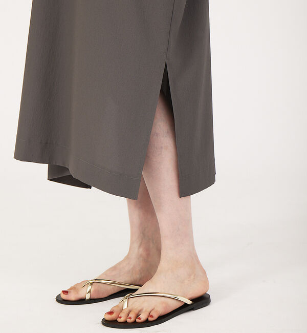 qualite「【WEB・一部店舗限定】Vネックワンピース」|ワンピース|