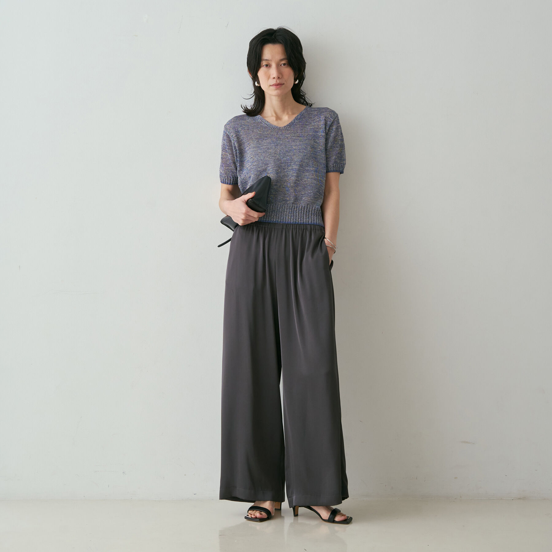 qualite「【今季最後の再入荷/接触冷感・吸水速乾】クールサテンパンツ/セットアップ対応」|その他|