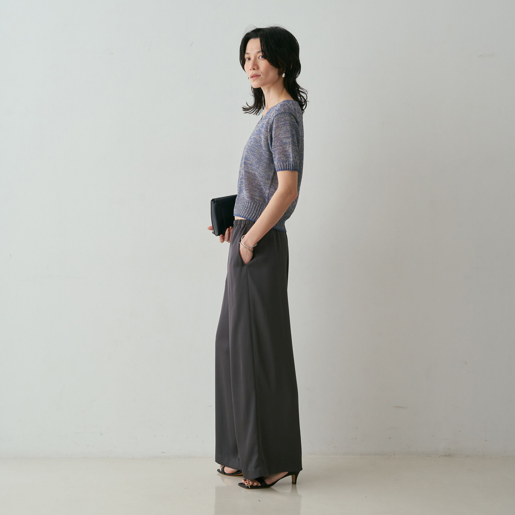 qualite「【今季最後の再入荷/接触冷感・吸水速乾】クールサテンパンツ/セットアップ対応」|その他|