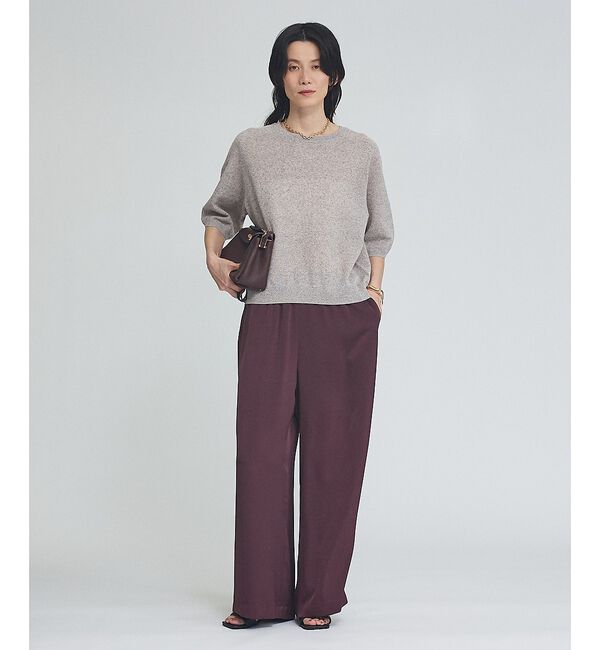 qualite「【今季最後の再入荷/接触冷感・吸水速乾】クールサテンパンツ/セットアップ対応」|その他|