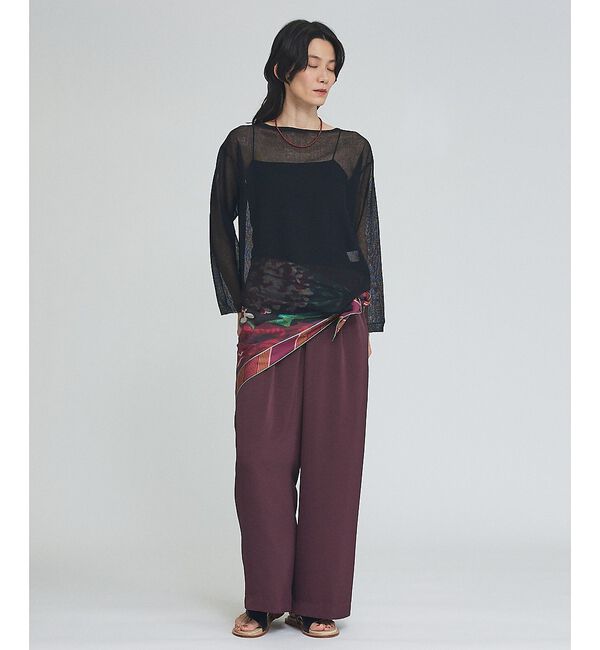 qualite「【今季最後の再入荷/接触冷感・吸水速乾】クールサテンパンツ/セットアップ対応」|その他|