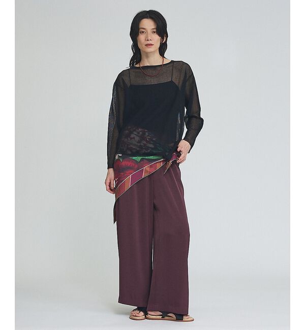 qualite「【今季最後の再入荷/接触冷感・吸水速乾】クールサテンパンツ/セットアップ対応」|その他|