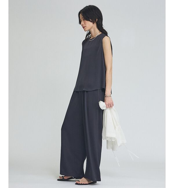 qualite「【今季最後の再入荷/接触冷感・吸水速乾】クールサテンパンツ/セットアップ対応」|その他|