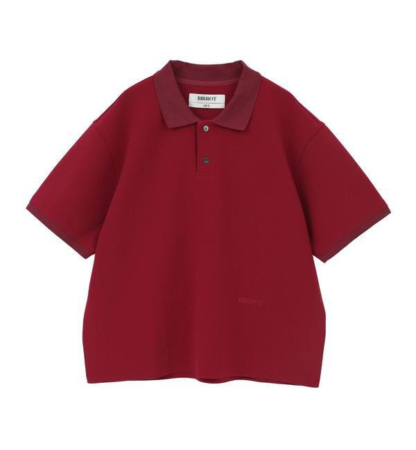 SOFFITTO「【BIRROT/ビロット】LAY2 POLO」|シャツ・ブラウス|レッド