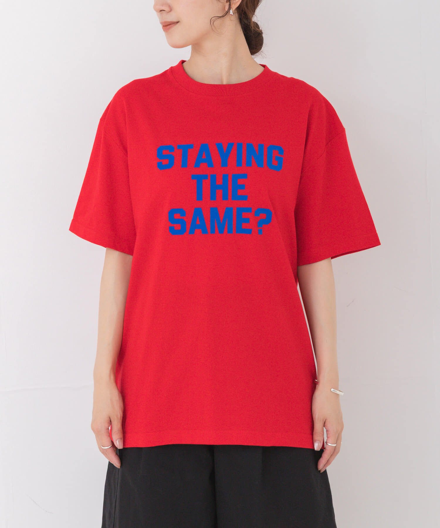URBAN RESEARCH「Teya　Flock Letter T-shirts」|Tシャツ・カットソー|