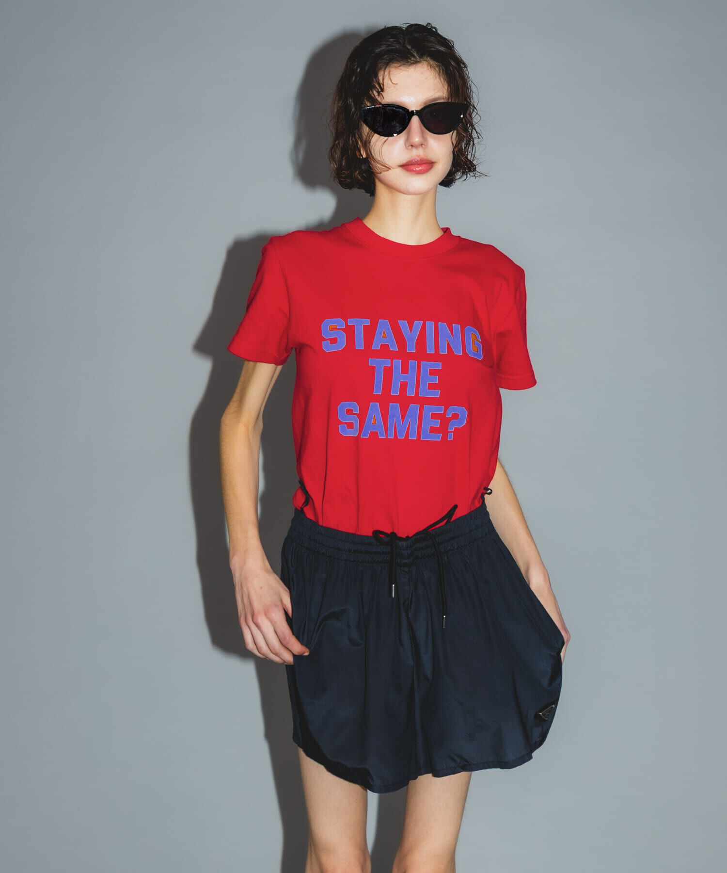 URBAN RESEARCH「Teya　Flock Letter T-shirts」|Tシャツ・カットソー|