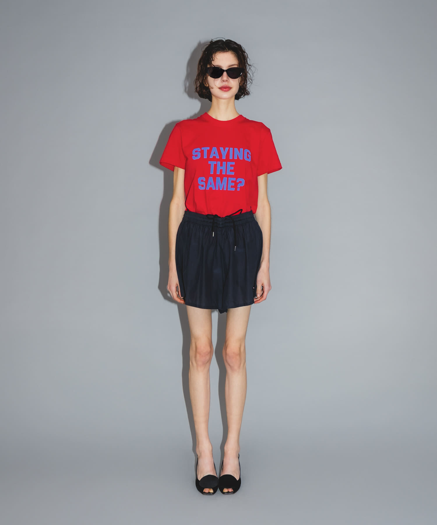 URBAN RESEARCH「Teya　Flock Letter T-shirts」|Tシャツ・カットソー|
