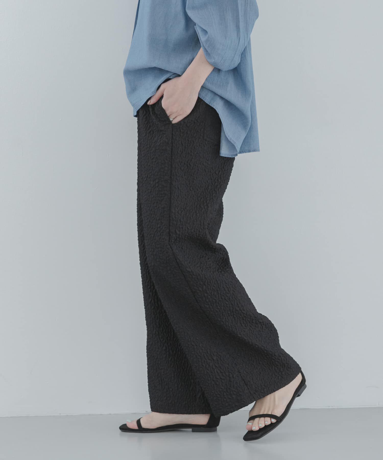 Sonny Label 「『WEB限定』フクレジャガードイージーパンツ」|その他|