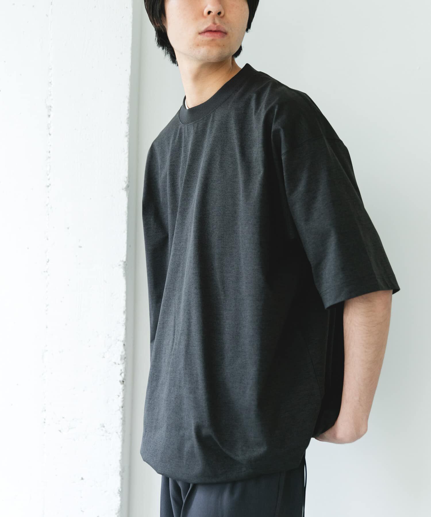 URBAN RESEARCH DOORS「『吸水速乾/接触冷感/ｲｰｼﾞｰｹｱ』ｸｲｯｸﾄﾞﾗｲ ﾄﾞﾛｽﾄｼｮ 」|Tシャツ・カットソー|
