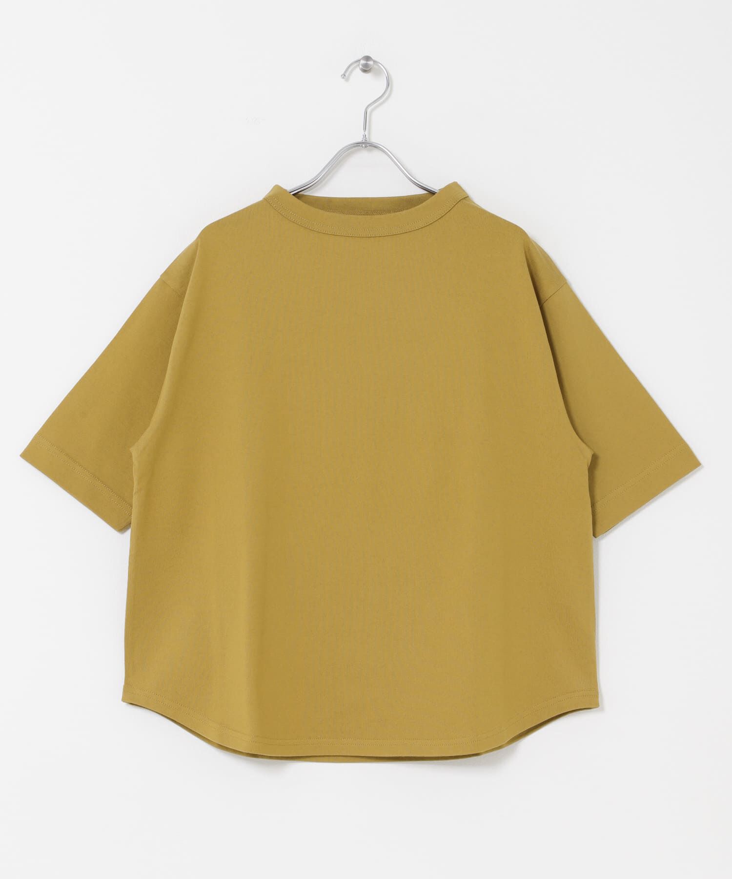 URBAN RESEARCH DOORS「FORK&SPOON　ボトルネックショートスリーブTシャツ」|Tシャツ・カットソー|