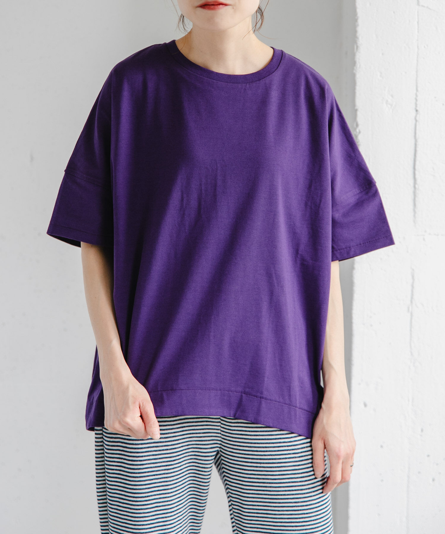 URBAN RESEARCH DOORS「FORK&SPOON　コクーンショートスリーブTシャツ」|Tシャツ・カットソー|