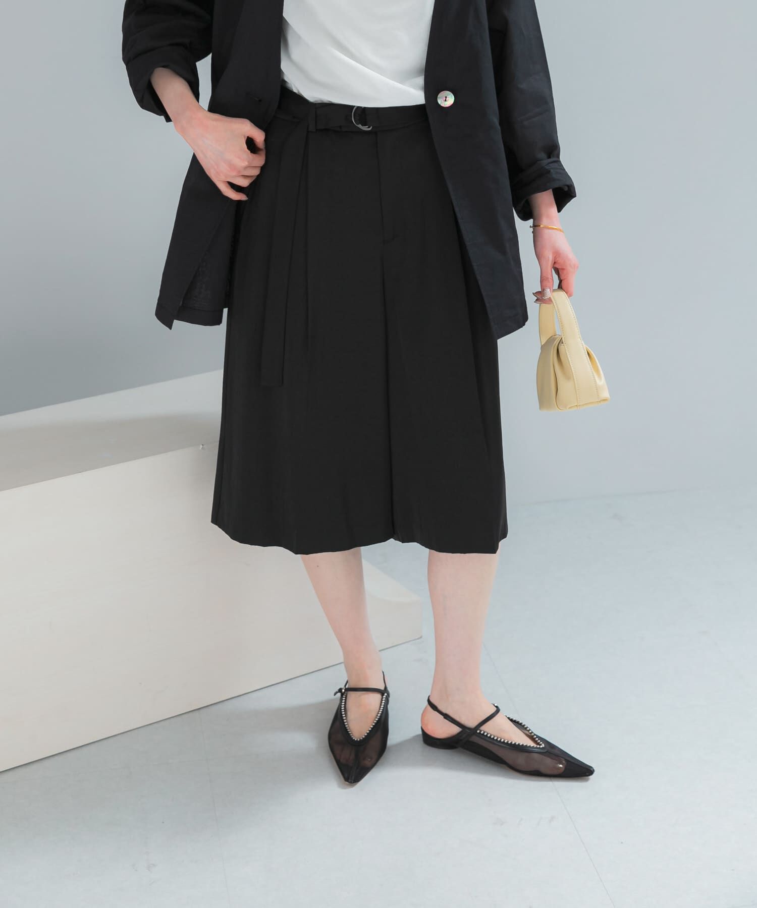 URBAN RESEARCH ROSSO「スラブサテンハーフパンツ」|その他|