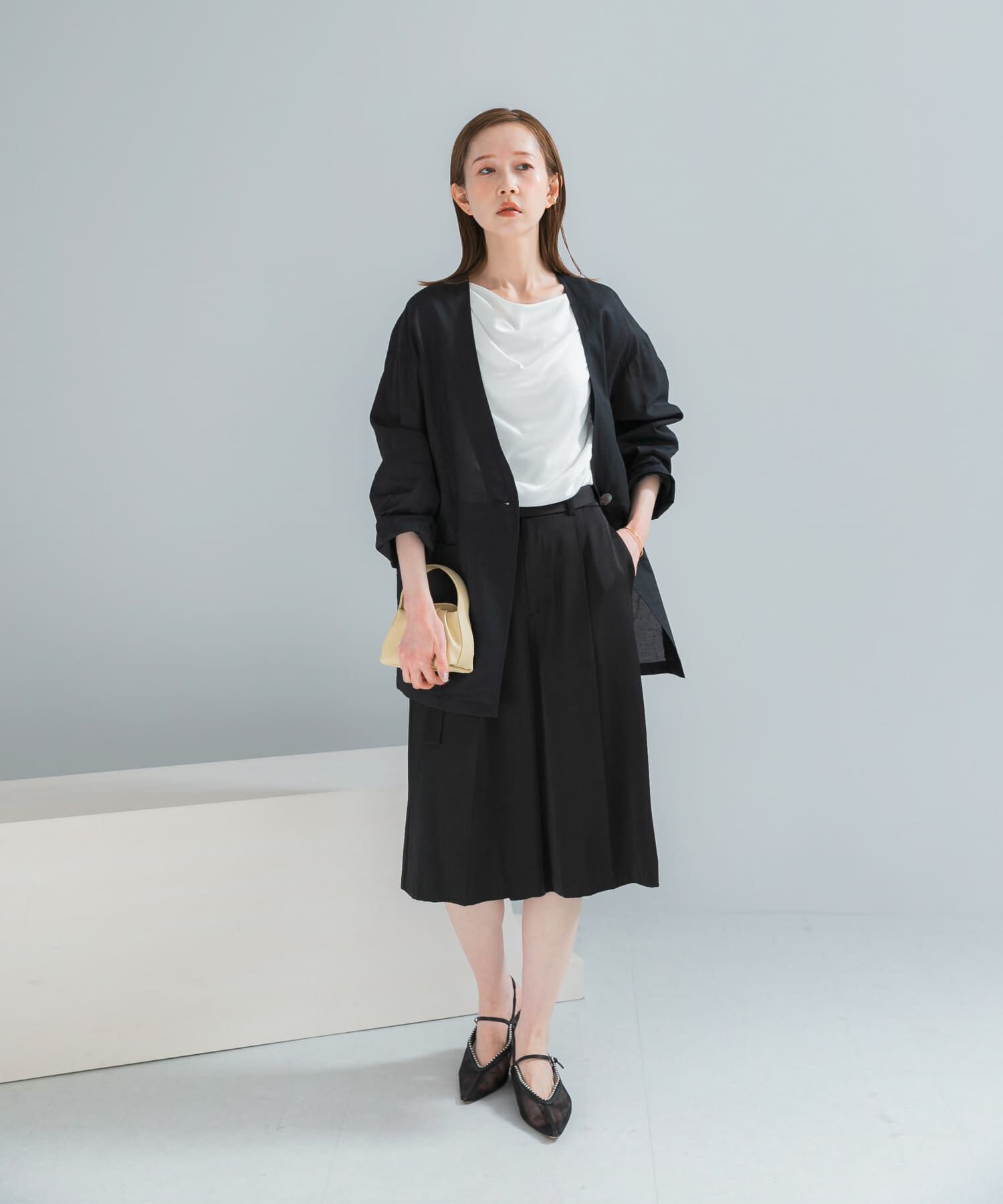 URBAN RESEARCH ROSSO「スラブサテンハーフパンツ」|その他|