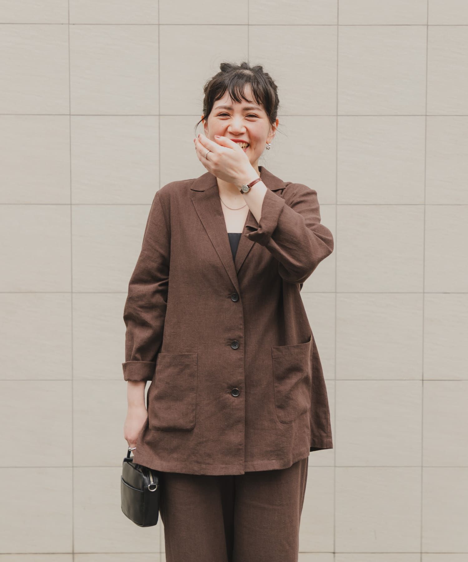 URBAN RESEARCH DOORS「『スタッフ企画』ラミー混ジャケット」|その他|