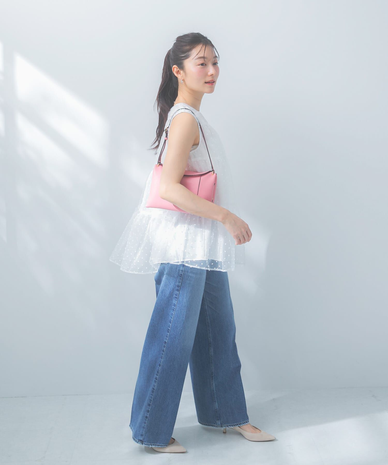URBAN RESEARCH ROSSO「シアードットティアードブラウス」|シャツ・ブラウス|