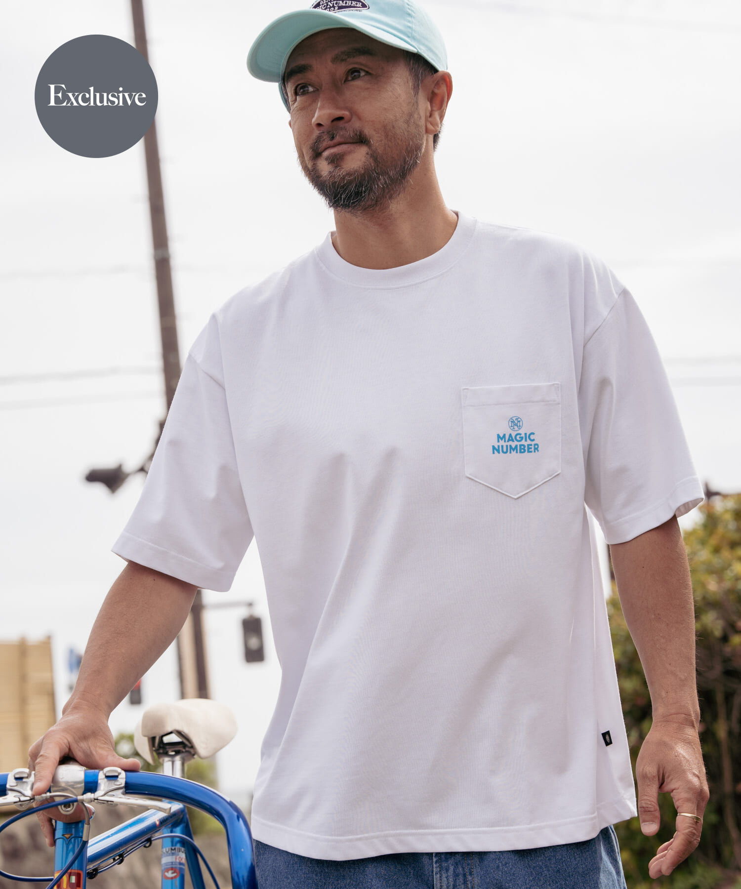 Sonny Label 「『別注』UpDRIFT&times;MAGIC NUMBER&times;Sonny LabelコラボT１」|Tシャツ・カットソー|ブルー