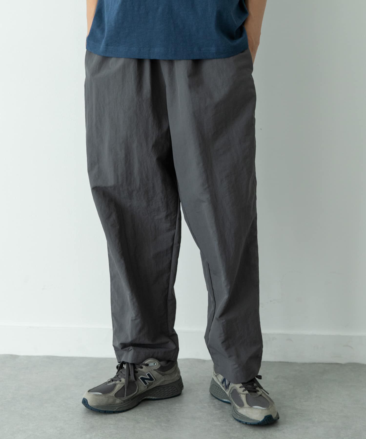 Sonny Label 「撥水ナイロンオーバーパンツ」|その他|チャコールグレー
