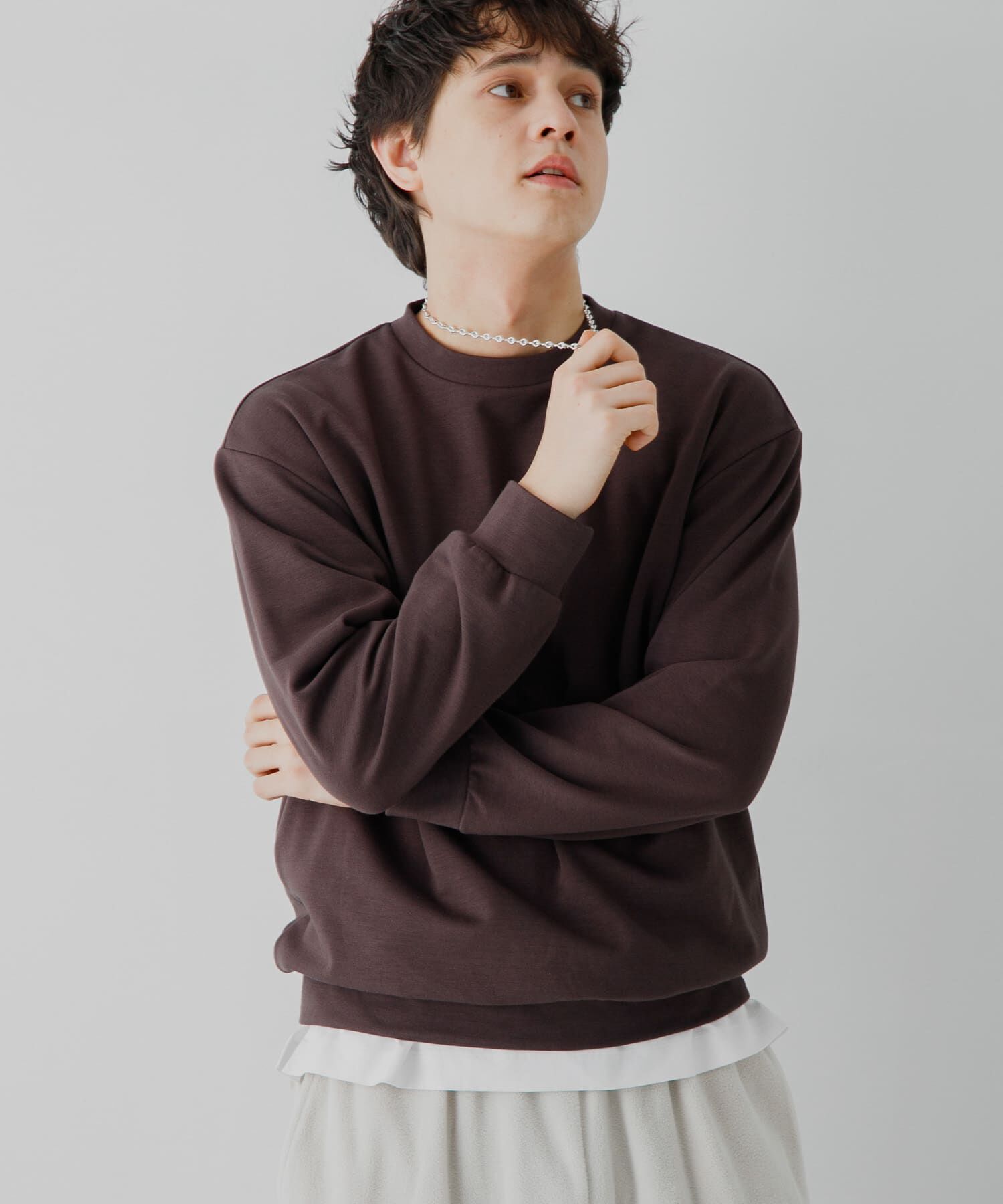 SENSE OF PLACE by URBAN RESEARCH「ダンボールポンチクルーネックスウェット」|スウェット・ジャージ|