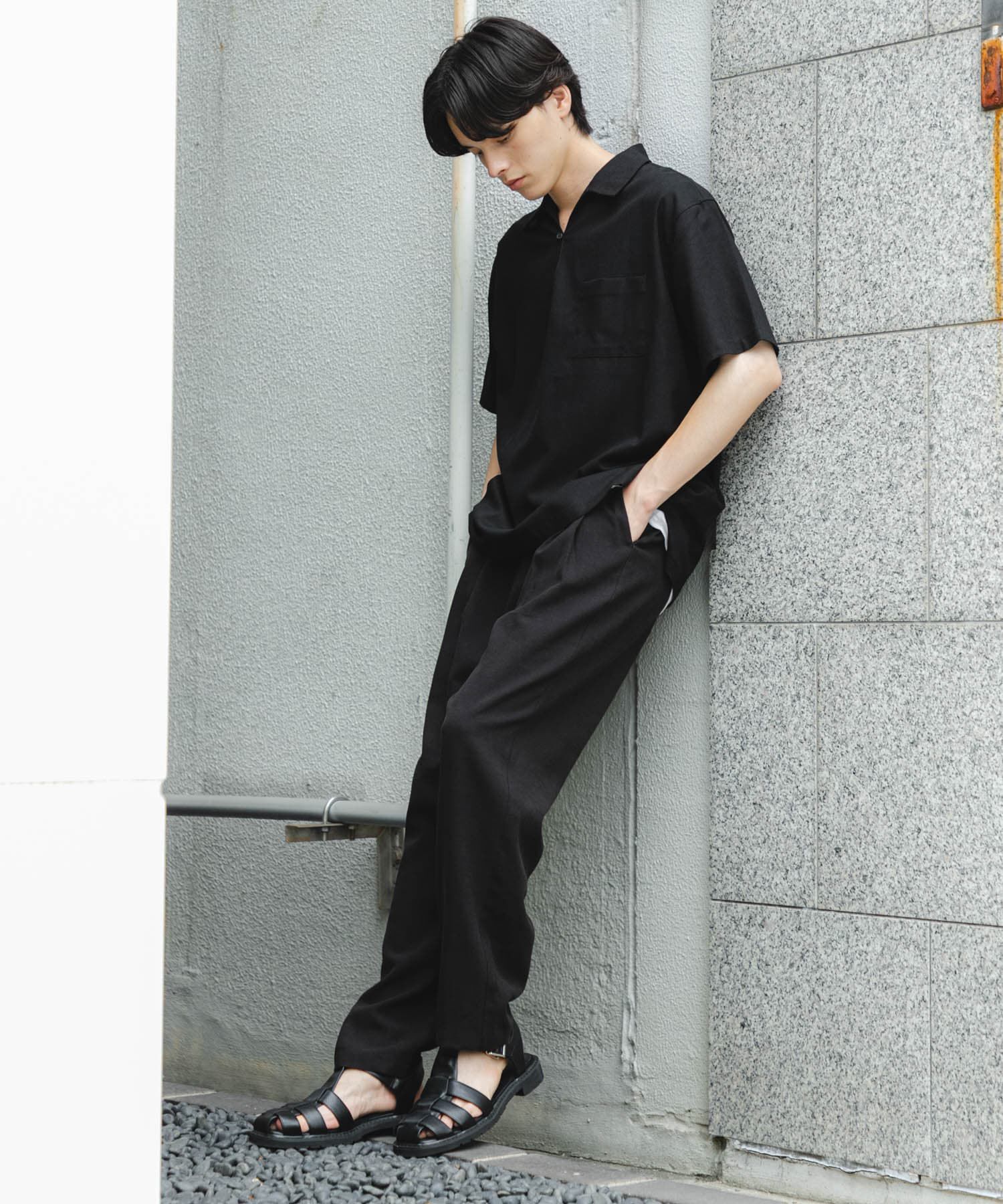 SENSE OF PLACE by URBAN RESEARCH「リネンブレンド2タックテーパードパンツ」|その他|