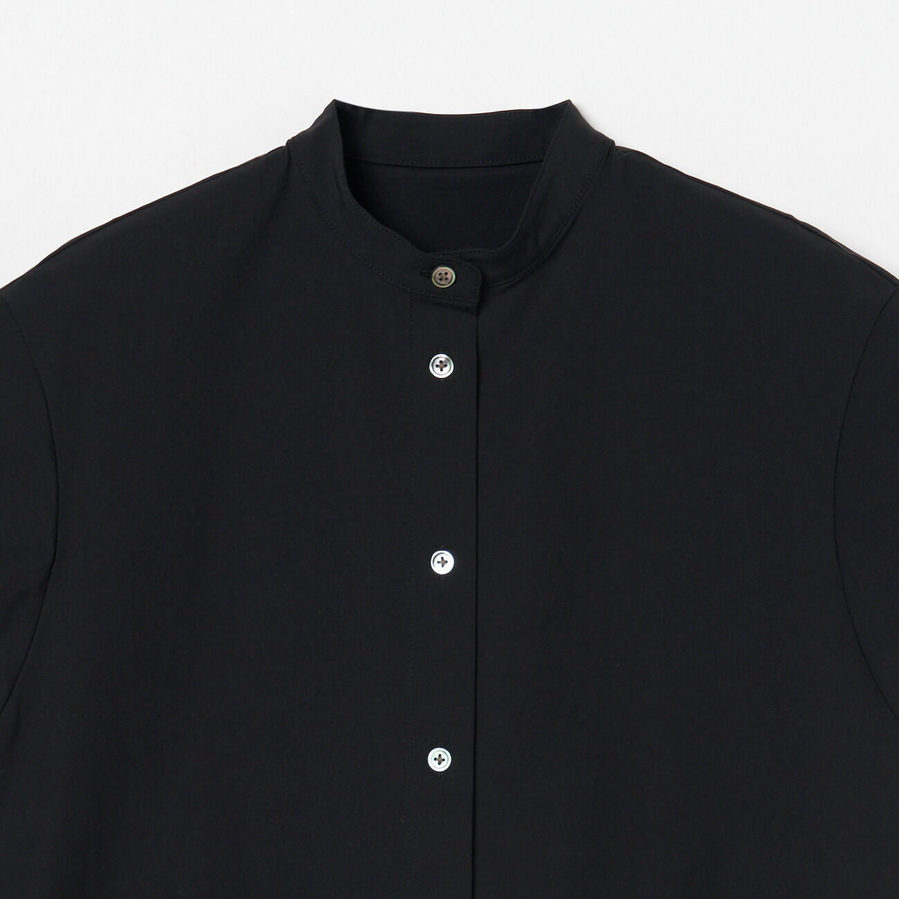 HELIOPOLE「HELIOPOLE FRENCH SLEEVE DRAWSTRING SHIRT」|シャツ・ブラウス|