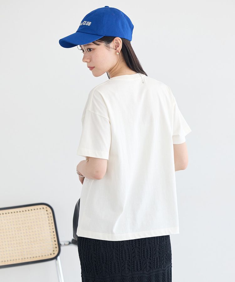 earth music&ecology「シャーリングロゴTシャツ」|Tシャツ・カットソー|