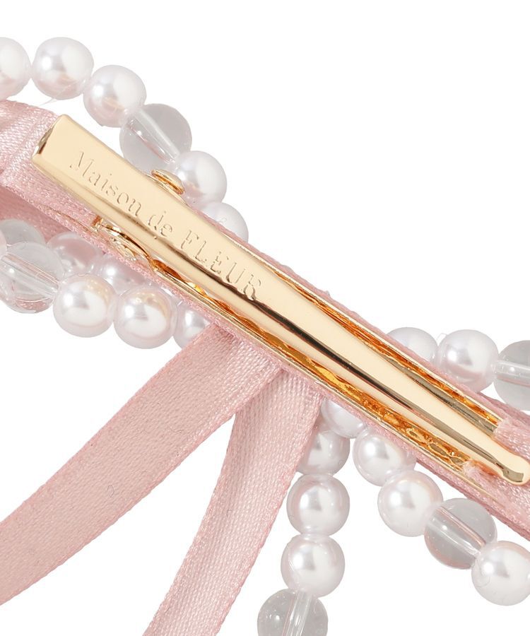Maison de FLEUR「パールリボンクリップSET」|その他|