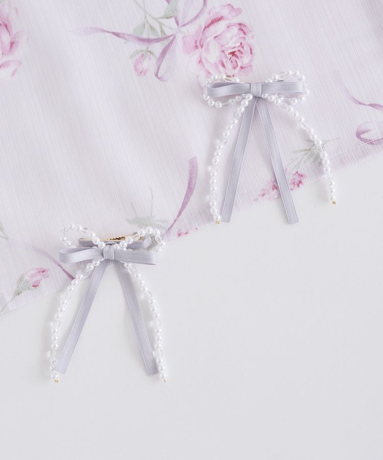 Maison de FLEUR「パールリボンクリップSET」|その他|